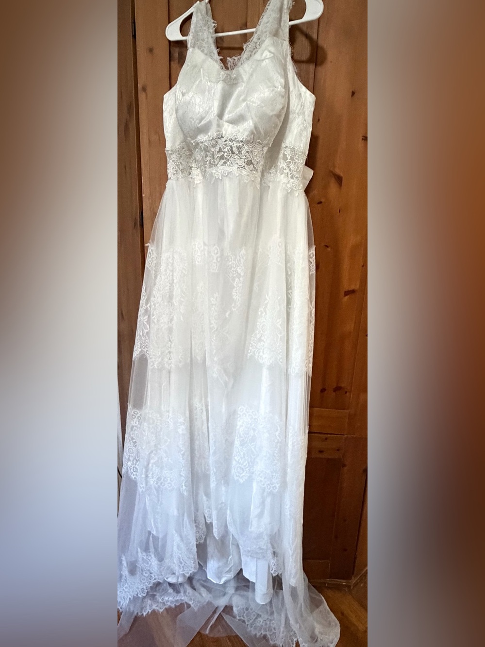 White Lace Wedding Dress